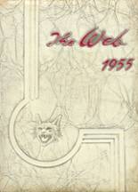 1955 Webster High School Yearbook from Webster, Texas cover image