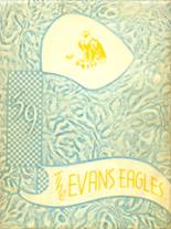 Evans High School 1959 yearbook cover photo