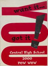 Central High School 2000 yearbook cover photo