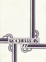 New Rochelle High School 1977 yearbook cover photo