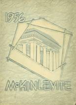 McKinley High School 1956 yearbook cover photo