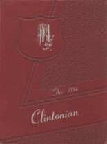 Clinton Central High School 1954 yearbook cover photo
