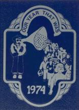 Minnesota Lake High School 1974 yearbook cover photo