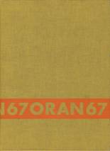 Orange High School 1967 yearbook cover photo