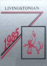 Livingston Central High School 1985 yearbook cover photo