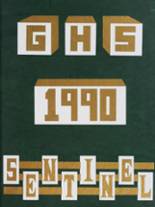Griswold High School 1990 yearbook cover photo