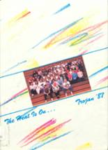 West Central High School 1987 yearbook cover photo