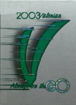 Valparaiso High School 2003 yearbook cover photo
