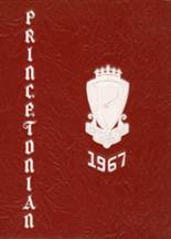 Princeton High School 1967 yearbook cover photo