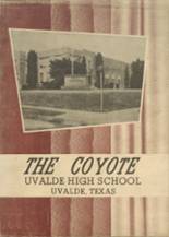 Uvalde High School 1960 yearbook cover photo