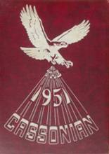 Cass Township High School 1951 yearbook cover photo