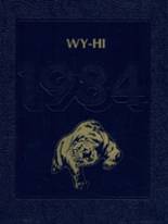 1984 Roosevelt High School Yearbook from Wyandotte, Michigan cover image