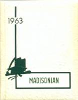Madison High School 1963 yearbook cover photo