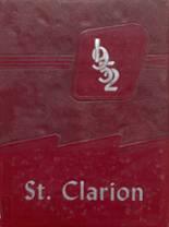 St. Clair County High School 1952 yearbook cover photo