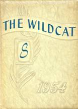 Sweetwater High School 1954 yearbook cover photo