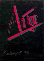 Antigo High School 1990 yearbook cover photo