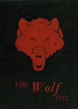 Little Wolf High School 1957 yearbook cover photo