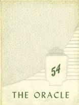 Ansonia High School 1954 yearbook cover photo