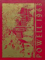 1963 Powell County High School Yearbook from Deer lodge, Montana cover image