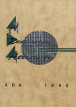 Ada High School 1990 yearbook cover photo