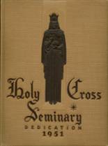 Holy Cross Seminary 1951 yearbook cover photo