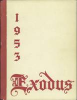 1953 New London High School Yearbook from New london, New Hampshire cover image