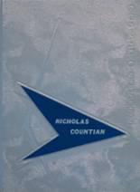 Nicholas High School 1962 yearbook cover photo