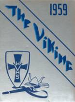 Willapa Valley High School 1959 yearbook cover photo