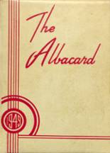 Albion High School 1949 yearbook cover photo