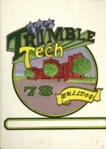 Trimble Technical High School 1978 yearbook cover photo