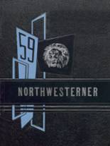 Northwest High School 1959 yearbook cover photo