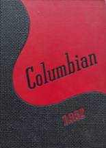 Columbia City High School 1952 yearbook cover photo