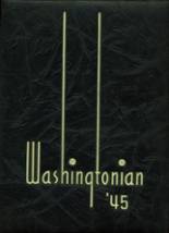 1945 Washington High School Yearbook from Washington, Indiana cover image