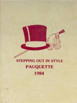 1984 Poynette High School Yearbook from Poynette, Wisconsin cover image