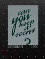 Corry Area High School 1990 yearbook cover photo