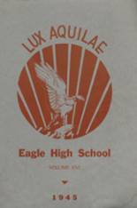 Eagle Rock High School 1945 yearbook cover photo