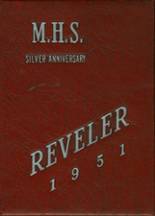 Campbell Memorial High School 1951 yearbook cover photo