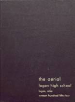 1954 Logan High School Yearbook from Logan, Ohio cover image