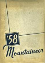 Ligonier Valley High School 1958 yearbook cover photo