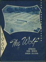 Webster High School 1960 yearbook cover photo