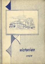 Victory Joint High School 1959 yearbook cover photo