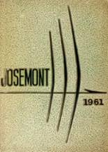St. Joseph Central Catholic High School 1961 yearbook cover photo