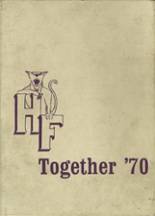 Holy Family High School 1970 yearbook cover photo