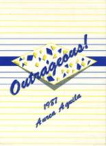 Eastside High School 1987 yearbook cover photo