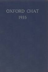 Oxford School for Girls 1935 yearbook cover photo