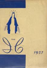 Immaculate Conception High School 1957 yearbook cover photo