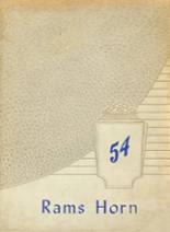 Ramsay High School 1954 yearbook cover photo