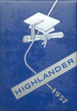 Scotland High School 1957 yearbook cover photo