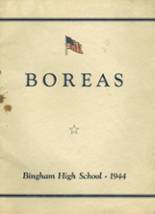 Bingham High School 1944 yearbook cover photo