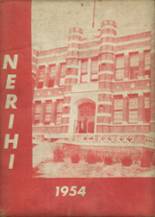 New Richmond High School 1954 yearbook cover photo